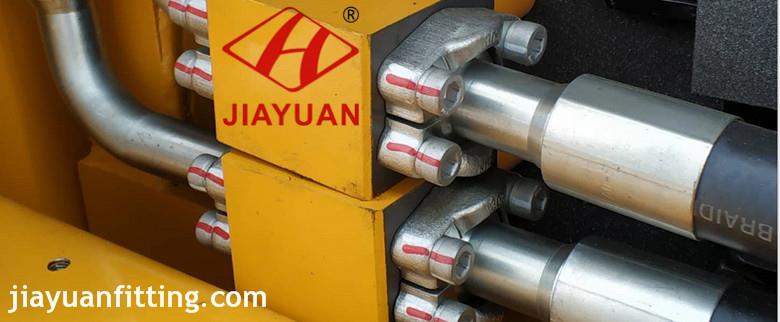 SAE Split Flange Clamps Assembly for Hydraulic excavator