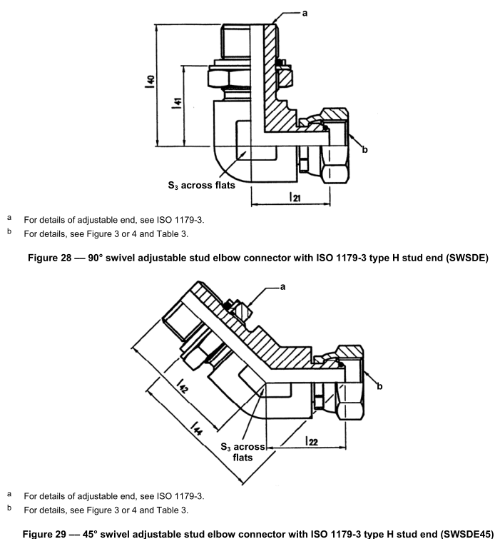 BSP_fittings_to_ISO_1179_3_G_stud_end_Elbow_swivel_45 BSP_fittings_to_ISO_1179_3_G_stud_end_Elbow_swivel_45