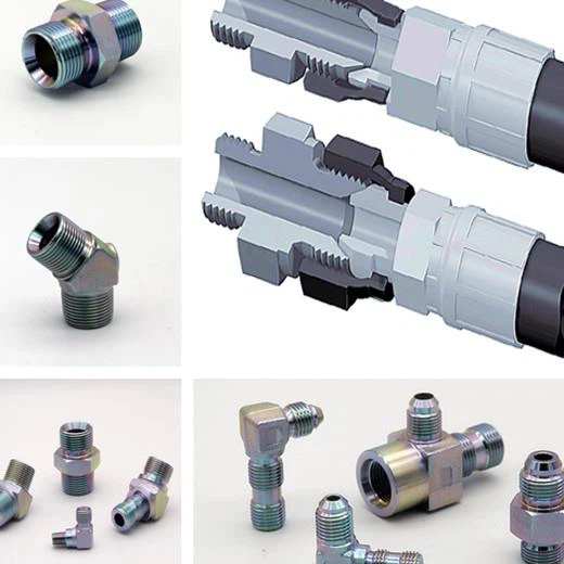 JIS B8363 hydraulic adapter fittings