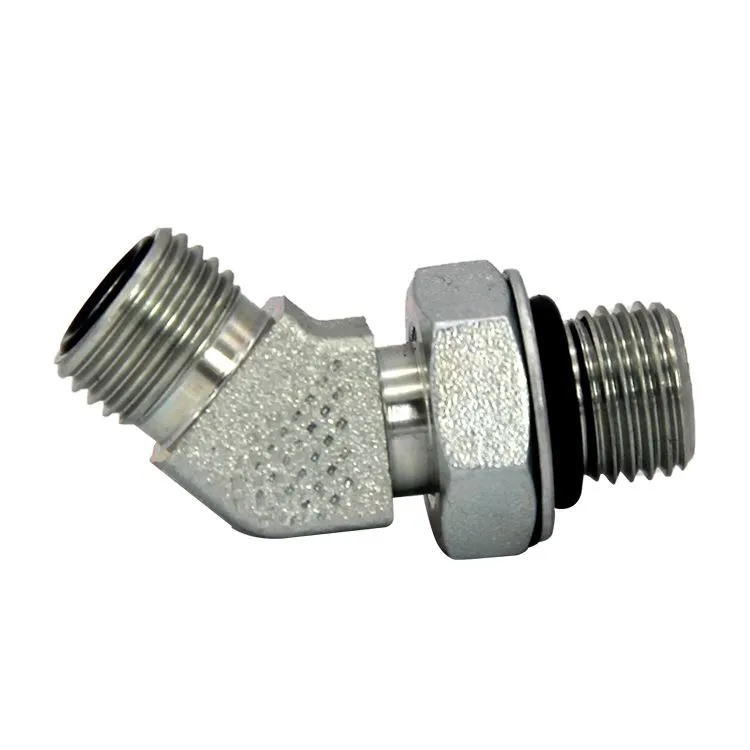 Elbow adapter ORFS to ORB fittings