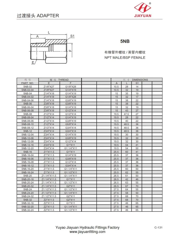 NPT-BSP-Steckbuchsen