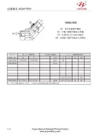 E45 Male 60 Cone BSP H Stecker